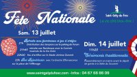 fete nationale st gely © Mairie St-Gély