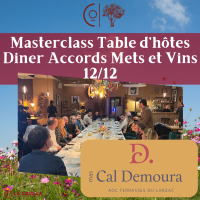 Masterclass Table d’hôtes Diner Accords Mets et Vins - 2 © Clos des Oliviers