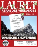 repas des vendanges Lauret © Mairie Lauret