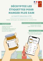 Affiche étiquettes alimentaires © France services SML