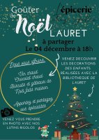 Carte fête Noël père noël rouge sapin - 1 © epicerie chez julie